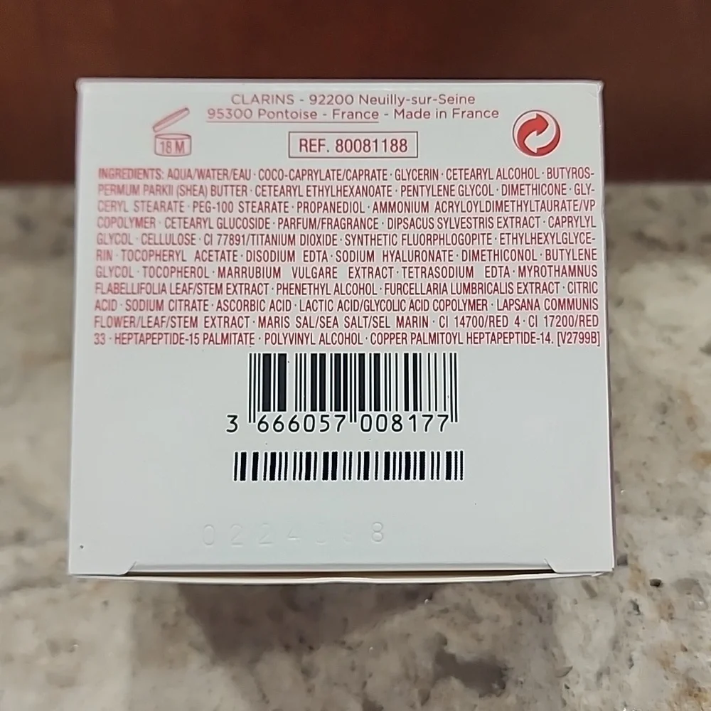 Clarins Multi-Active Jour Day Moisturizer Lines Pores Glow Niacinamide 1.6 oz